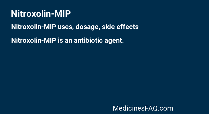 Nitroxolin-MIP