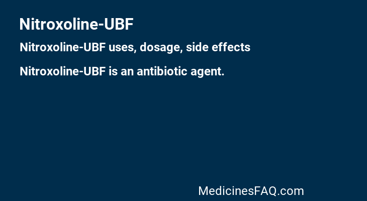 Nitroxoline-UBF