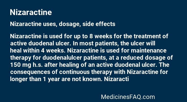 Nizaractine