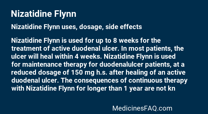 Nizatidine Flynn