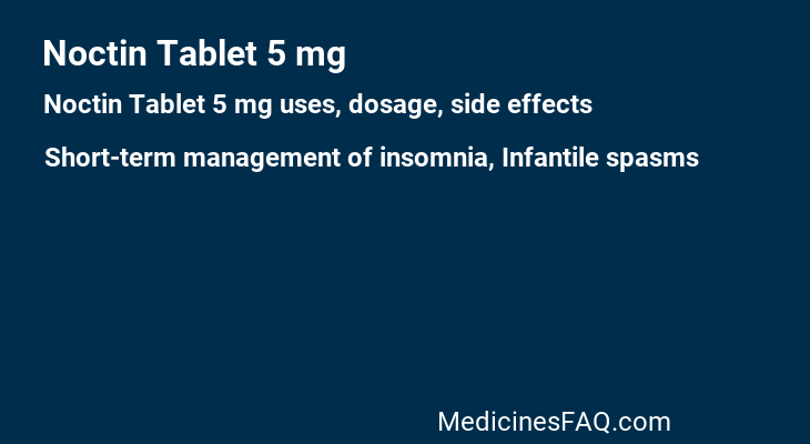 Noctin Tablet 5 mg