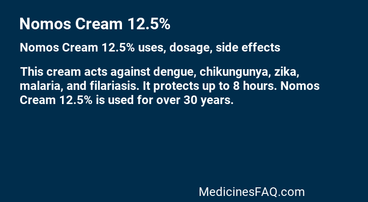 Nomos Cream 12.5%