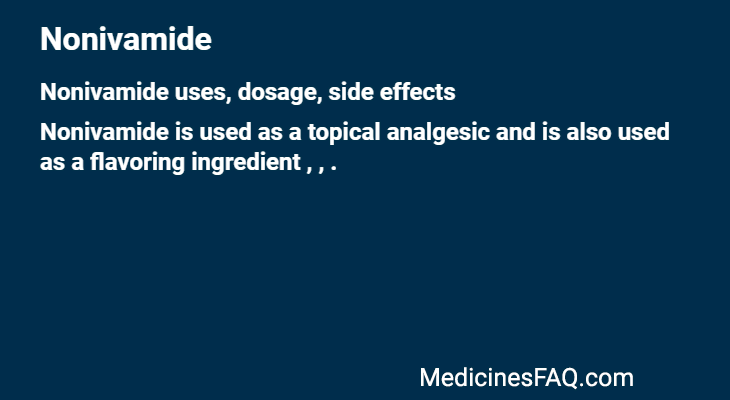 Nonivamide