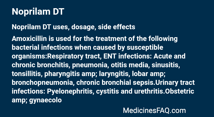 Noprilam DT