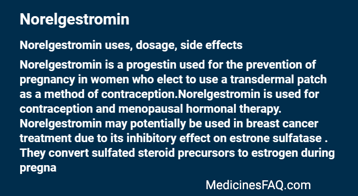 Norelgestromin