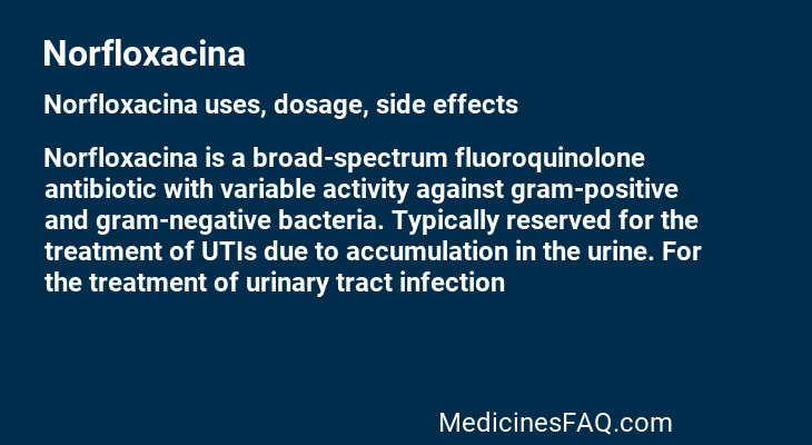 Norfloxacina
