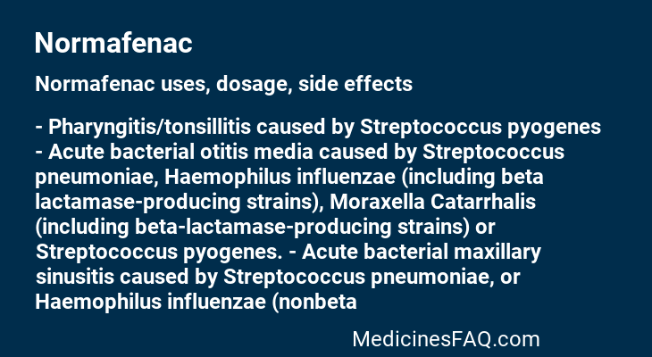 Normafenac