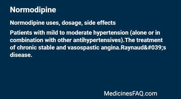 Normodipine