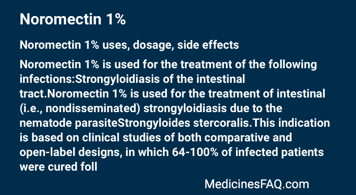 Noromectin 1%