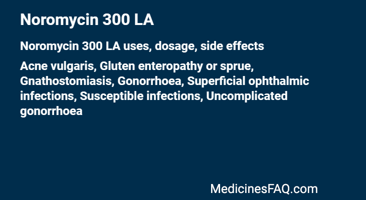 Noromycin 300 LA