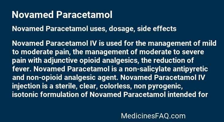 Novamed Paracetamol