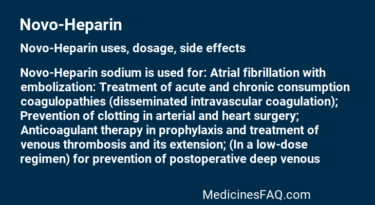 Novo-Heparin