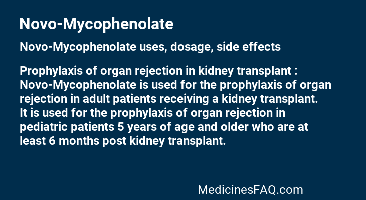 Novo-Mycophenolate