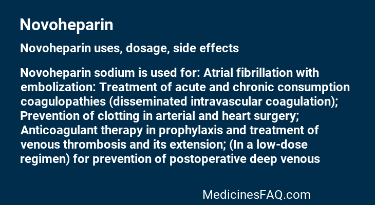 Novoheparin