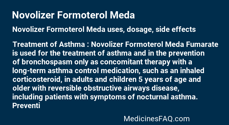 Novolizer Formoterol Meda