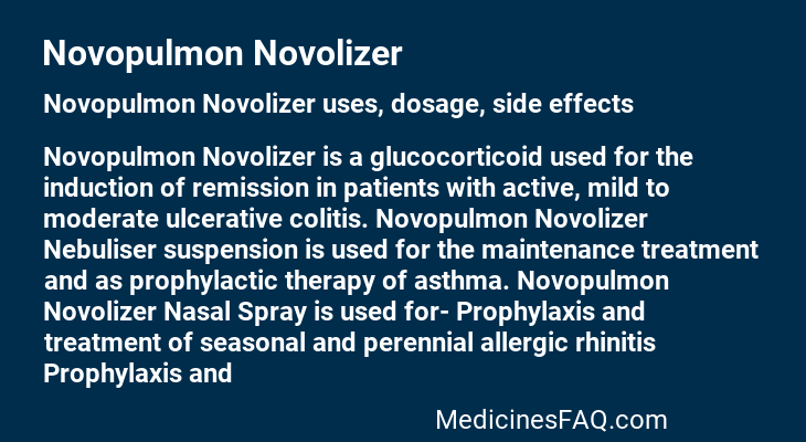 Novopulmon Novolizer