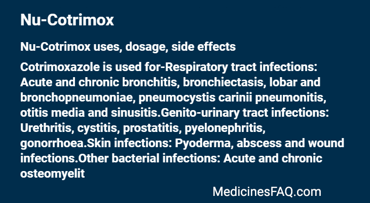 Nu-Cotrimox
