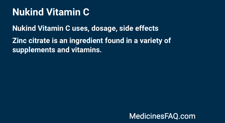 Nukind Vitamin C