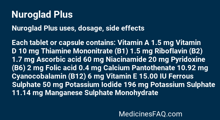 Nuroglad Plus