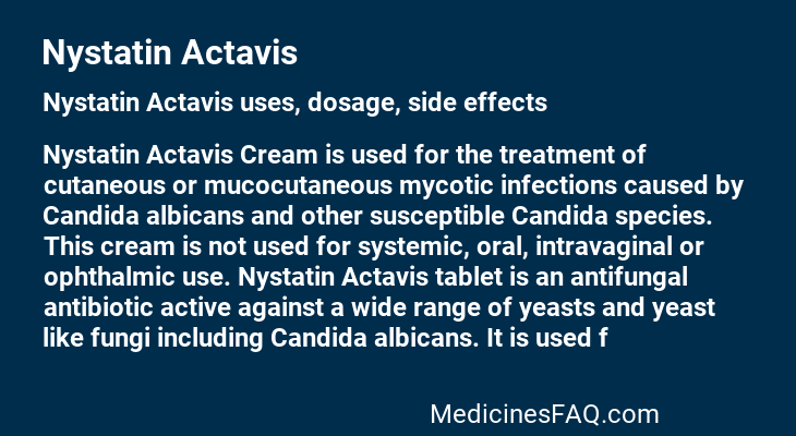 Nystatin Actavis