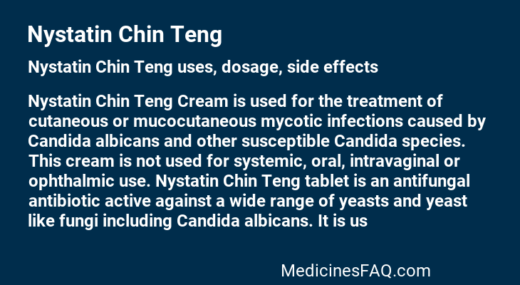 Nystatin Chin Teng