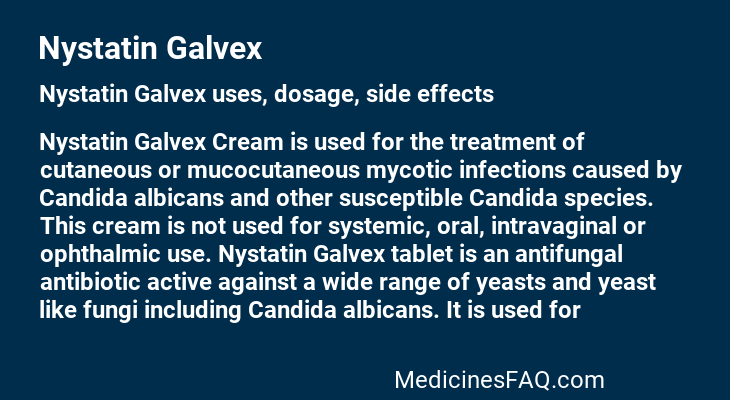 Nystatin Galvex