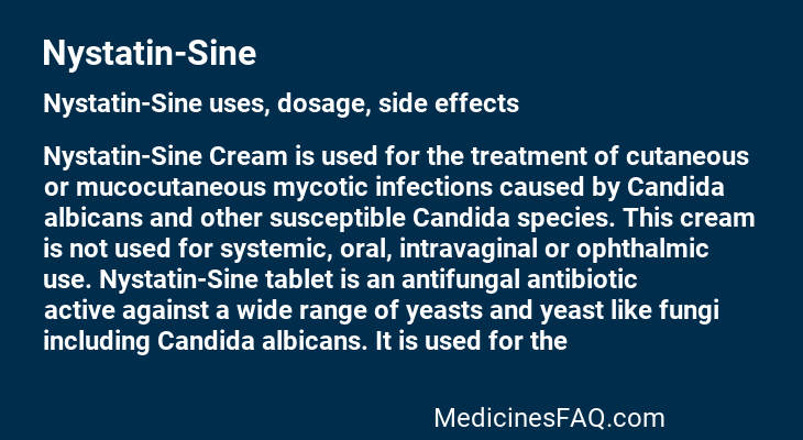 Nystatin-Sine