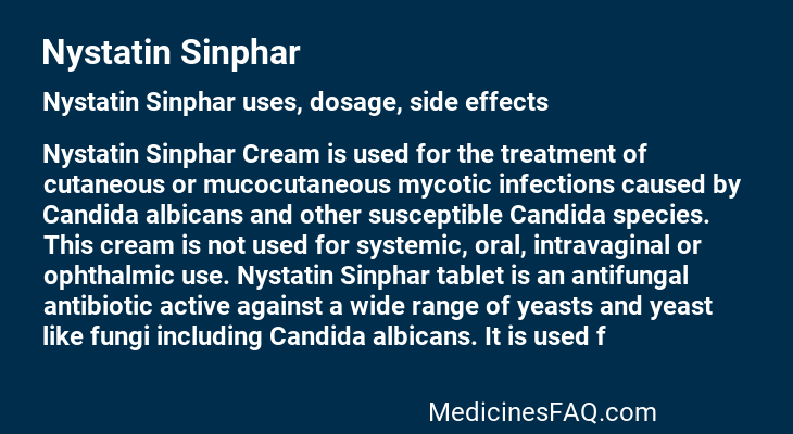 Nystatin Sinphar