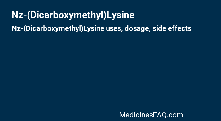 Nz-(Dicarboxymethyl)Lysine