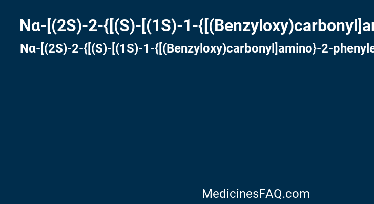 Nα-[(2S)-2-{[(S)-[(1S)-1-{[(Benzyloxy)carbonyl]amino}-2-phenylethyl](hydroxy)phosphoryl]methyl}-5-phenylpentanoyl]-L-tryptophanamide