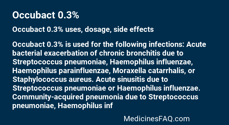 Occubact 0.3%
