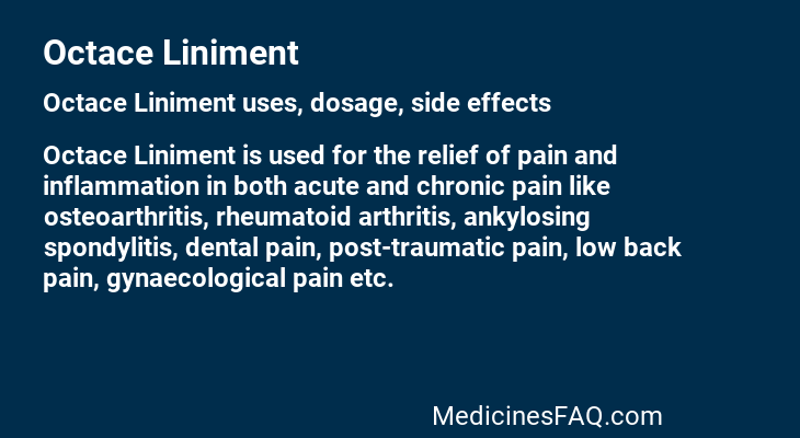 Octace Liniment