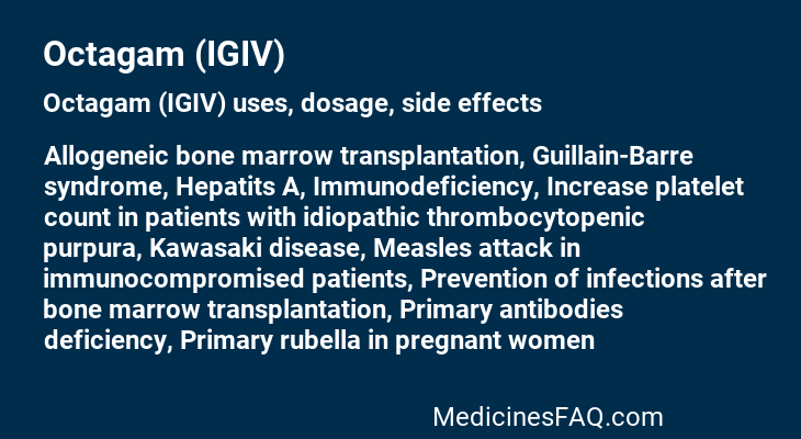 Octagam (IGIV)