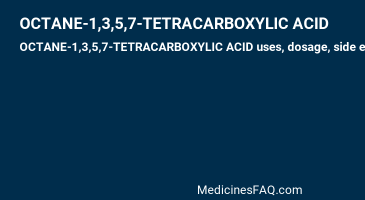 OCTANE-1,3,5,7-TETRACARBOXYLIC ACID