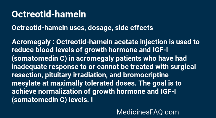 Octreotid-hameln