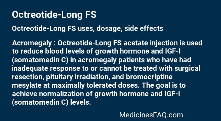 Octreotide-Long FS