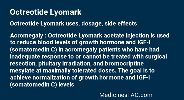 Octreotide Lyomark