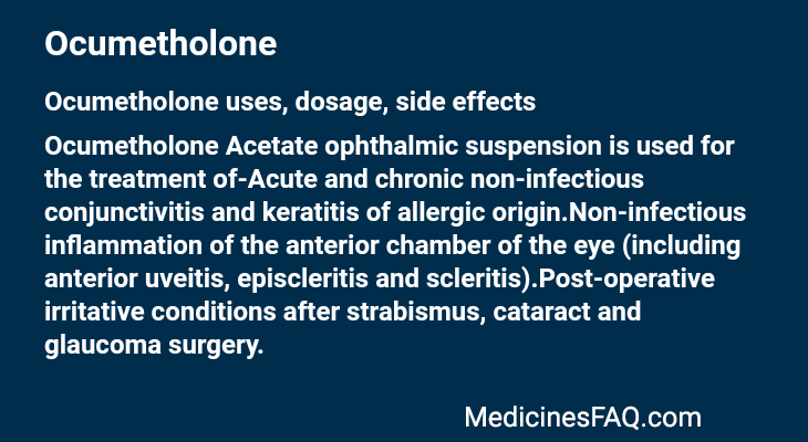 Ocumetholone