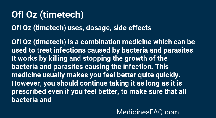 Ofl Oz (timetech)