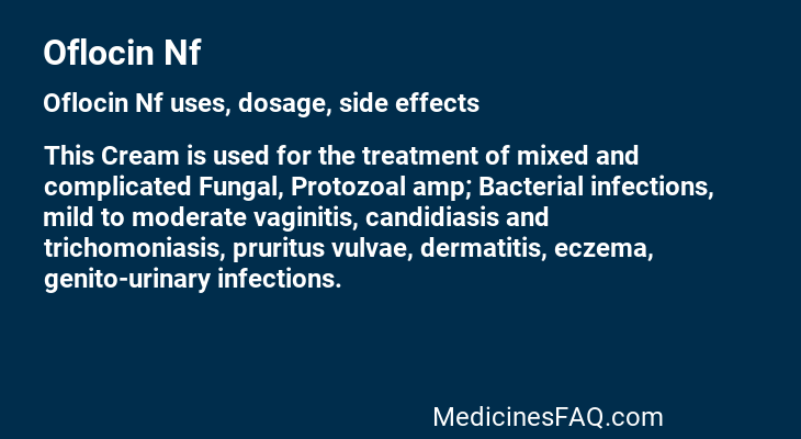 Oflocin Nf