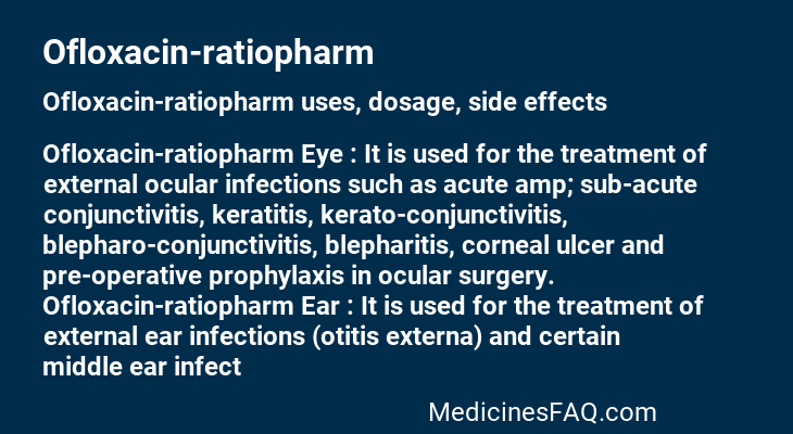 Ofloxacin-ratiopharm