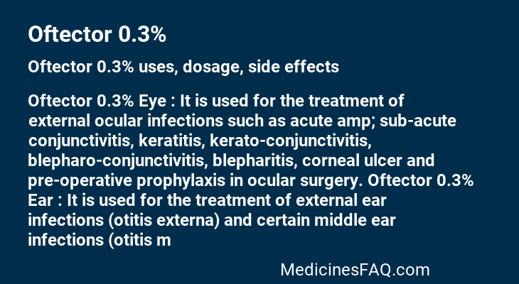 Oftector 0.3%