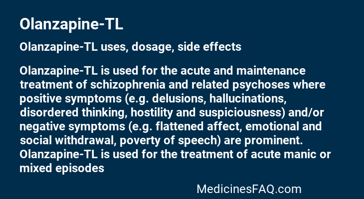 Olanzapine-TL