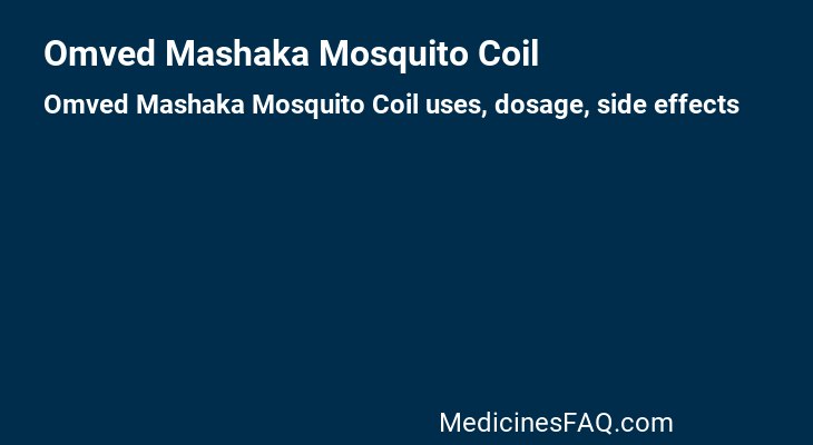 Omved Mashaka Mosquito Coil