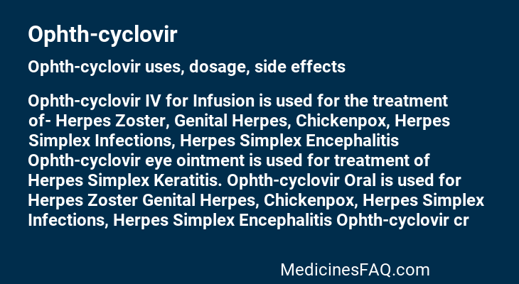 Ophth-cyclovir