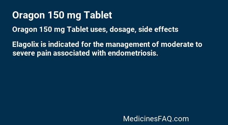 Oragon 150 mg Tablet