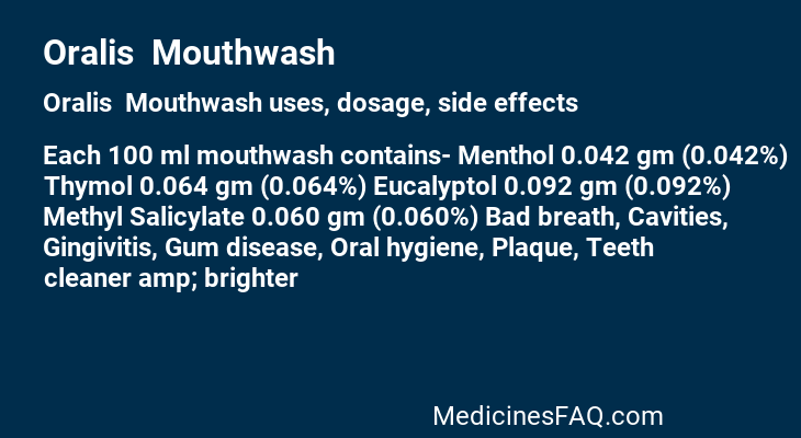 Oralis  Mouthwash