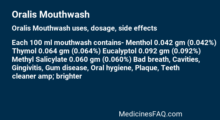 Oralis Mouthwash