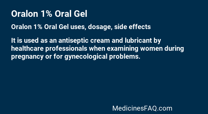 Oralon 1% Oral Gel