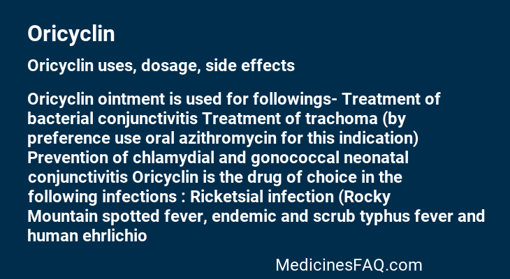 Oricyclin